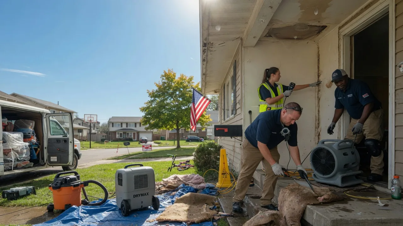 Water Damage Restoration in Aniwa, WI near me